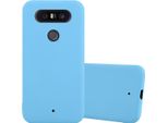 Custodia Cadorabo Per Lg Q8 Custodia Protettiva In Blu Custodia Per Cellulare Tpu Custodia In Silicone Cover
