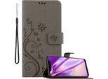 Cadorabo Cover Per Xiaomi Mi 8 Cover Protettiva In Grigio Cover Protettiva Cover Per Telefono Cellulare Cover Fiori Custodia Fiore
