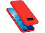 Cadorabo Custodia Protettiva Per Samsung Galaxy S10E Custodia In Rosso Telefono Cellulare Custodia Cover Tpu Etui