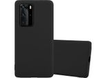 Cadorabo Custodia Per Huawei P40 Pro / P40 Pro+ Custodia Protettiva In Nero Custodia Per Cellulare Tpu Custodia In Silicone Cover