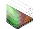 Cadorabo 3X Pellicola Blindata Per Oppo A72 Pellicola Protettiva In Bianco Vetro Temperato Di Protezione Dello Schermo