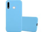 Cadorabo Custodia Per Samsung Galaxy A70E Custodia Protettiva In Blu Custodia Del Telefono Cellulare Tpu Silicone Custodia Cover