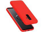 Cadorabo Custodia Protettiva Per Samsung Galaxy S9 Plus In Rosso Custodia Del Telefono Cellulare Custodia Cover Tpu Etui