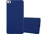 Custodia Cadorabo Per Huawei P8 Custodia Protettiva In Blu Custodia Del Telefono Cellulare Tpu Custodia In Silicone Copertura