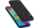 Cadorabo Custodia Protettiva Per Samsung Galaxy M20 Custodia In Nero Telefono Cellulare Case Cover Tpu Etui