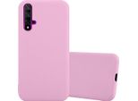 Custodia Cadorabo Per Huawei Nova 5 / 5 Pro Custodia Protettiva In Rosa Custodia Per Cellulare Tpu Custodia In Silicone Cover