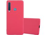 Cadorabo Custodia Per Samsung Galaxy A9 2018 Custodia Protettiva In Rosso Custodia Per Telefono Cellulare Tpu Silicone Custodia Cover