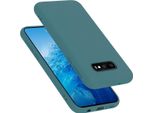 Cadorabo Custodia Protettiva Per Samsung Galaxy S10E Custodia In Verde Telefono Cellulare Custodia Cover Tpu Etui