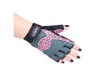 Guanti Fitness Rosa Rst03 Hms Taglia L
