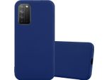 Cadorabo Custodia Per Honor X10 Custodia Protettiva In Blu Custodia Del Telefono Cellulare Tpu Custodia In Silicone Copertura