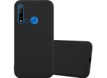Cadorabo Custodia Per Huawei Nova 5I / P20 Lite 2019 Custodia Protettiva In Nero Custodia Per Cellulare Tpu Custodia In Silicone Cover