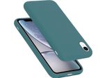 Cadorabo Custodia Protettiva Per Apple Iphone Xr Custodia In Verde Telefono Cellulare Custodia Cover Tpu Etui