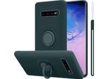 Cadorabo Custodia Per Samsung Galaxy S10 Plus Cover Protettiva In Verde Custodia Per Telefono Cellulare Tpu Custodia Cover