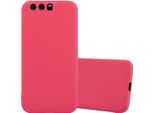 Custodia Cadorabo Per Huawei P10 Custodia Protettiva In Rosso Custodia Per Cellulare Tpu Custodia In Silicone Cover