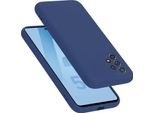Cadorabo Custodia Protettiva Per Samsung Galaxy A52 (4G / 5G) / A52S Custodia In Blu Telefono Cellulare Case Cover Tpu Etui