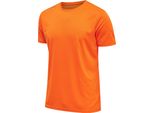 Hummel Uomo Core Functional T-Shirt S/S, Orange Tiger, Xxl, Herren