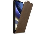 Custodia Cadorabo Per Motorola Moto G51 5G Custodia Protettiva In Marrone Custodia Flip Per Telefono Cellulare Custodia Cover
