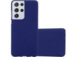 Cadorabo Custodia Protettiva Per Samsung Galaxy S22 Ultra Custodia In Blu Telefono Cellulare Tpu Etui Cover Case