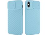 Custodia Cadorabo Per Apple Iphone Xr Custodia Protettiva In Tpu Turchese Custodia Cover Protezione Fotocamera