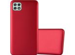 Cadorabo Custodia Protettiva Per Samsung Galaxy A22 5G In Rosso Custodia Per Cellulare Custodia In Silicone Tpu Cover Case