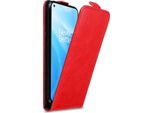 Custodia Cadorabo Per Oneplus Nord N200 5G Custodia Protettiva In Rosso Custodia Flip Per Telefono Cellulare Custodia Cover