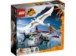 Lego 76947 Jurassic World Quetzalcoatlus: Raid Aereo, Dinosauro Giocattolo Con Figure, Regalo Per Bambini Dai 7 Anni In Su