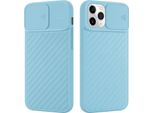 Custodia Cadorabo Per Apple Iphone 11 Pro Max Custodia Protettiva In Tpu Turchese Custodia Cover Fotocamera Protezione