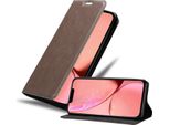 Cadorabo Custodia Per Apple Iphone 13 Pro Custodia Protettiva In Marrone Custodia Per Cellulare Cover Chiusura Magnetica