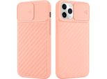 Custodia Cadorabo Per Apple Iphone 11 Pro Max Custodia Protettiva In Tpu Rosa Custodia Cover Fotocamera Protezione