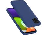 Cadorabo Custodia Protettiva Per Samsung Galaxy A22 4G / M22 / M32 4G Custodia In Blu Telefono Cellulare Custodia Cover Tpu Etui