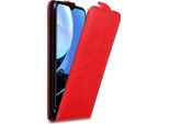 Custodia Cadorabo Per Xiaomi Redmi 9T / Poco M3 Custodia Protettiva In Rosso Custodia Flip Per Telefono Cellulare Custodia Cover