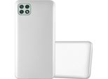 Cadorabo Custodia Protettiva Per Samsung Galaxy A22 5G In Argento Custodia Del Telefono Cellulare Custodia In Silicone Tpu Cover Case