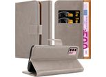 Cadorabo Cover Per Motorola Moto G10 / G30 Cover Protettiva In Marrone Cover Per Cellulare Cover Libro Custodia