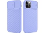 Custodia Cadorabo Per Apple Iphone 13 Pro Custodia Protettiva In Tpu Viola Custodia Cover Fotocamera Protezione