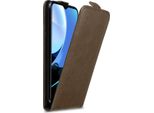 Cadorabo Custodia Per Xiaomi Redmi 9T / Poco M3 Copertura Protettiva In Marrone Flip Case Custodia Del Telefono Cellulare Custodia Cover