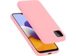 Cadorabo Custodia Protettiva Per Samsung Galaxy A22 5G In Rosa Custodia Del Telefono Cellulare Custodia Cover Tpu Etui