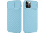 Custodia Cadorabo Per Apple Iphone 13 Pro Custodia Protettiva In Tpu Turchese Custodia Cover Protezione Fotocamera
