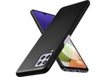 Cadorabo Cover Per Samsung Galaxy A22 4G / M22 / M32 4G Cover Protettiva In Nero Custodia Rigida Cover Per Telefono Cellulare