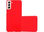 Cadorabo Custodia Protettiva Per Samsung Galaxy S22 In Rosso Custodia Per Telefono Cellulare Tpu Etui Cover Case