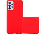Cadorabo Custodia Protettiva Per Samsung Galaxy A33 5G In Rosso Custodia Del Telefono Cellulare Tpu Etui Cover Case