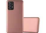 Cadorabo Custodia Protettiva Per Samsung Galaxy A52 (4G / 5G) / A52S Custodia In Rosa Telefono Cellulare Tpu Silicone Custodia Cover Case