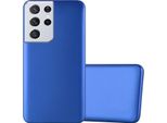 Cadorabo Custodia Protettiva Per Samsung Galaxy S22 Ultra Custodia In Blu Telefono Cellulare Tpu Silicone Custodia Cover Case