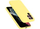Cadorabo Custodia Protettiva Per Samsung Galaxy S22 Ultra Custodia In Giallo Telefono Cellulare Custodia Cover Tpu Etui
