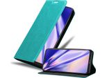 Cadorabo Cover Per Nokia G10 / G20 Cover Protettiva In Turchese Custodia Per Cellulare Cover Chiusura Magnetica