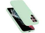 Cadorabo Custodia Protettiva Per Samsung Galaxy S22 Ultra Custodia In Verde Telefono Cellulare Custodia Cover Tpu Etui