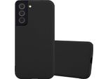 Cadorabo Custodia Per Samsung Galaxy S22 Custodia Protettiva In Nero Custodia Per Telefono Cellulare Tpu Silicone Custodia Cover