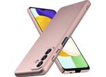 Cadorabo Custodia Per Samsung Galaxy A13 5G Custodia Protettiva In Rosa Custodia Rigida Custodia Cover Per Telefono Cellulare