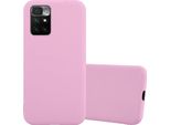 Custodia Cadorabo Per Xiaomi Redmi 10 / Redmi Note 11 4G Custodia Protettiva In Rosa Custodia Per Cellulare Tpu Custodia In Silicone Cover