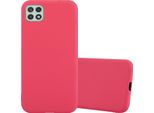 Cadorabo Custodia Per Samsung Galaxy A22 5G Custodia Protettiva In Rosso Custodia Del Telefono Cellulare Tpu Silicone Custodia Cover
