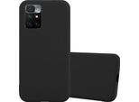 Cadorabo Custodia Per Xiaomi Redmi 10 / Redmi Note 11 4G Custodia Protettiva In Nero Custodia Per Cellulare Custodia In Silicone Tpu Cover